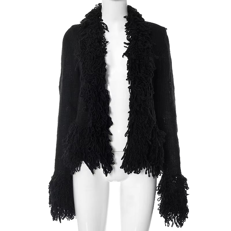 Audrey Fringe Cardigan