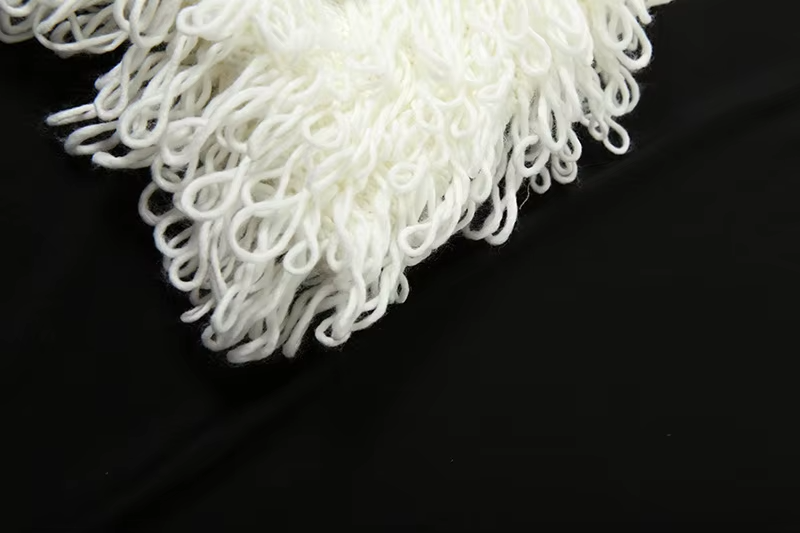 Willow Fringe Knit Mini Dress