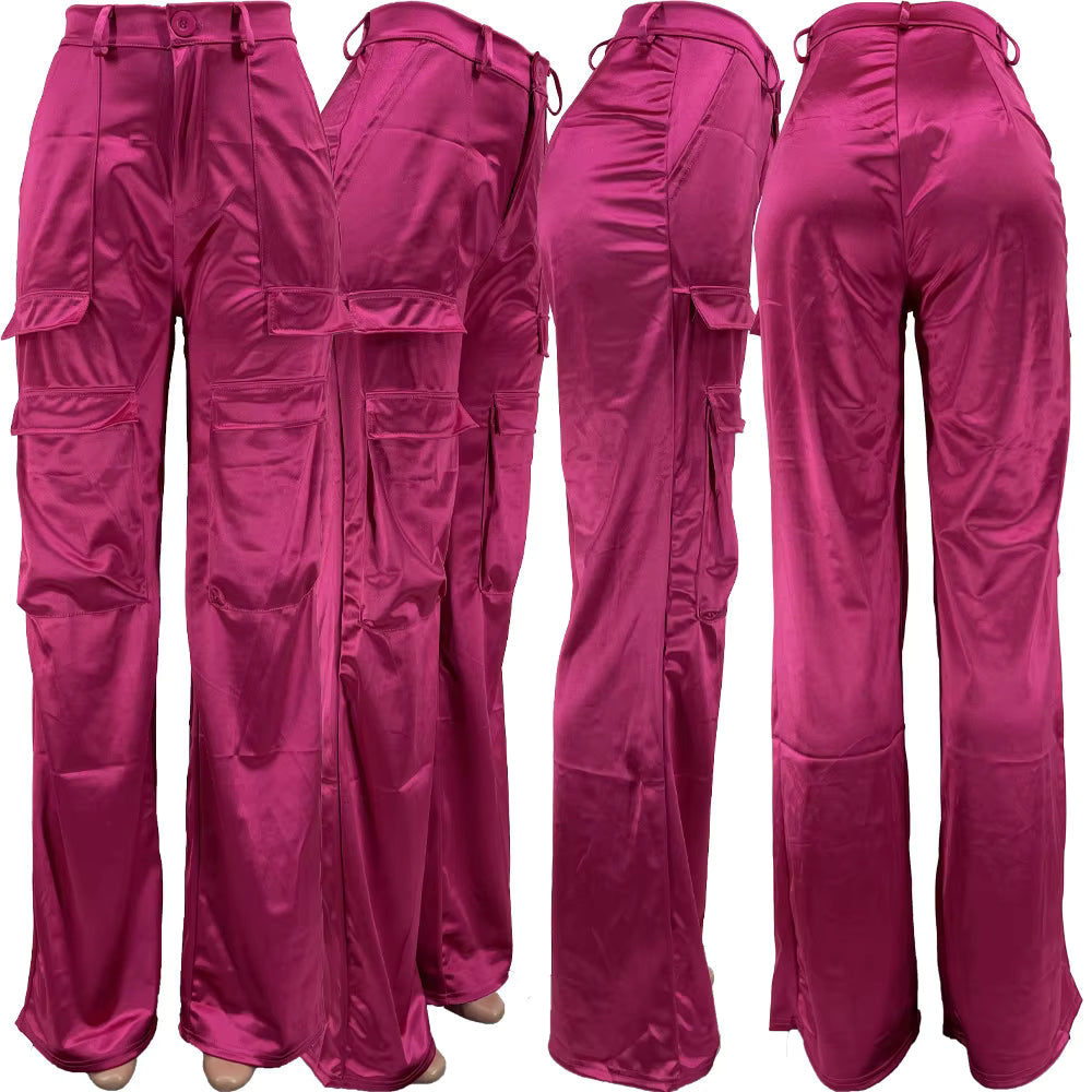 Maeve High Waisted Wide Leg Trouser
