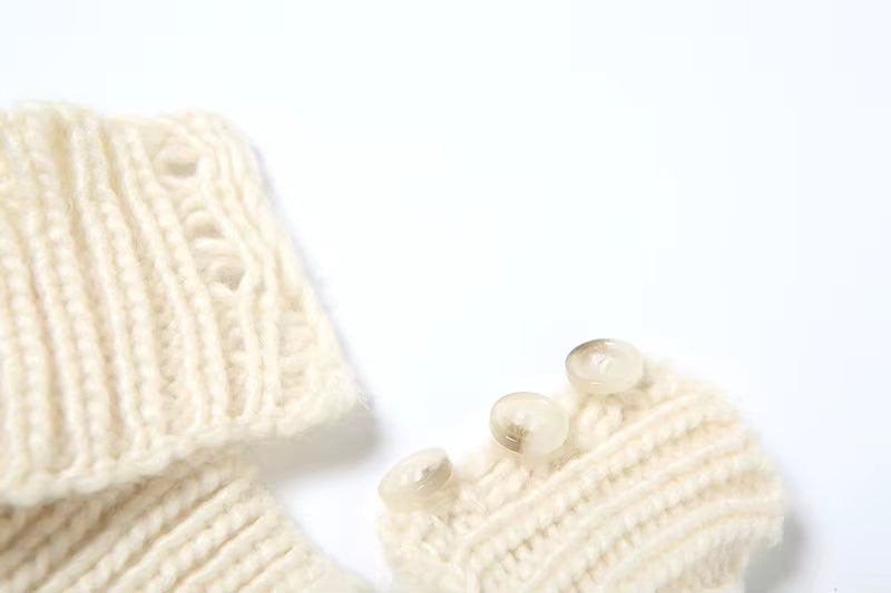 Monique Knit Halter Dress W/ Fringe Detail