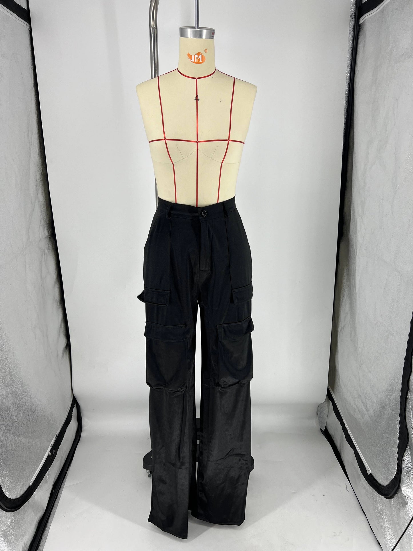 Maeve High Waisted Wide Leg Trouser
