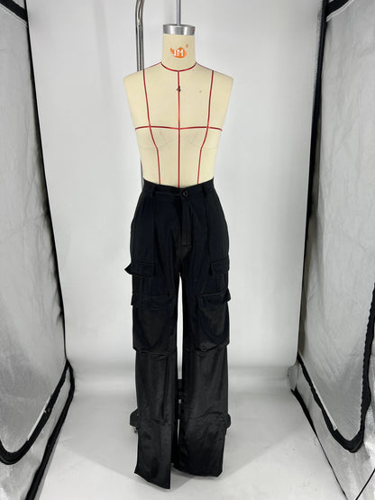 Maeve High Waisted Wide Leg Trouser