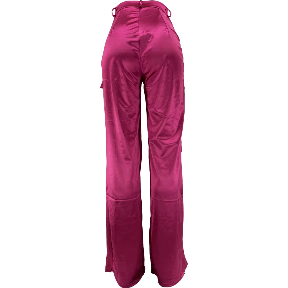 Maeve High Waisted Wide Leg Trouser