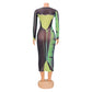 Chyanne Sheer  Long Sleeve Bodycon Dress