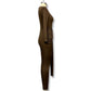 Seraphina Chocolate Brown Long Sleeve Jumpsuit