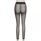 Transparent High Waisted Hip Lifting Mesh Leggings